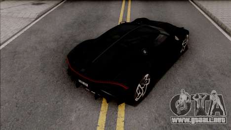 Bugatti La Voiture Noire 2019 para GTA San Andreas