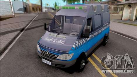 Mercedes-Benz Sprinter Unidad de Traslado para GTA San Andreas