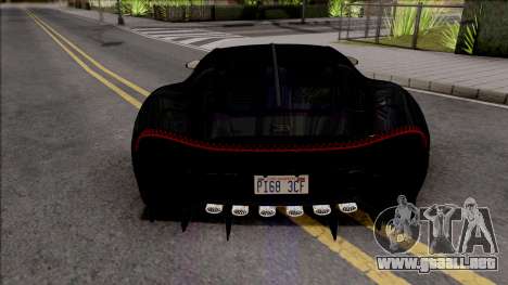 Bugatti La Voiture Noire 2019 para GTA San Andreas