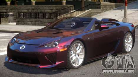 Lexus LF-A Spider para GTA 4