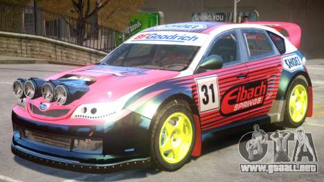 Subaru Impreza Drift V1 PJ5 para GTA 4