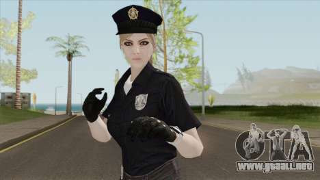 Police Girl Skin para GTA San Andreas
