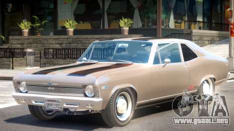 1969 Chevrolet Nova V1 PJ1 para GTA 4