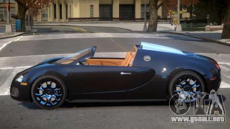 Bugatti Veyron Spider para GTA 4