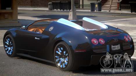 Bugatti Veyron Spider para GTA 4