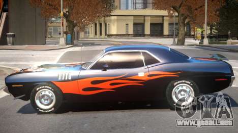 1971 Plymouth Cuda para GTA 4