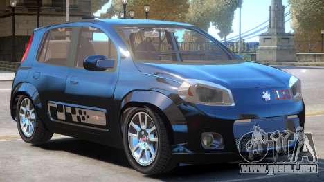 Fiat Novo Uno V1 para GTA 4