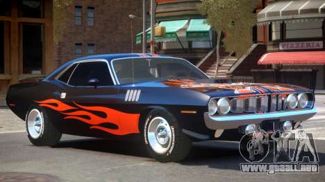 1971 Plymouth Cuda para GTA 4