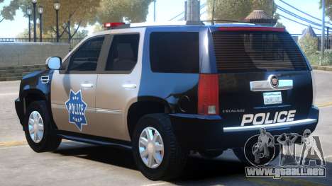 Escalade Police para GTA 4