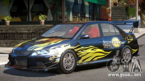 Mitsubishi Evo IX V1 PJ1 para GTA 4