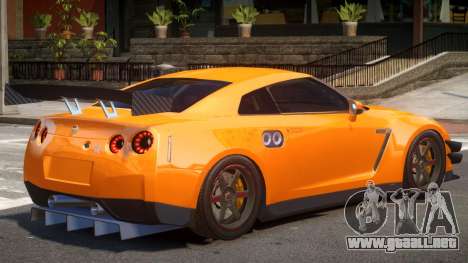 Nissan GT-R V1.0 para GTA 4