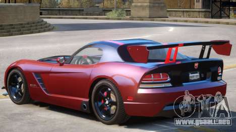 Dodge Viper SRT-10 V1.2 para GTA 4