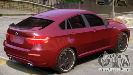 BMW X6 NR para GTA 4