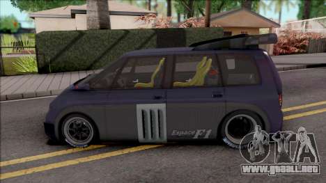 Renault Espace F1 1995 para GTA San Andreas