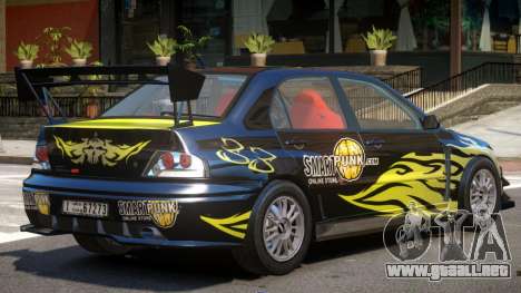 Mitsubishi Evo IX V1 PJ1 para GTA 4