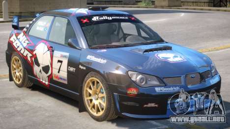 Subaru Impreza WRX V1 PJ2 para GTA 4