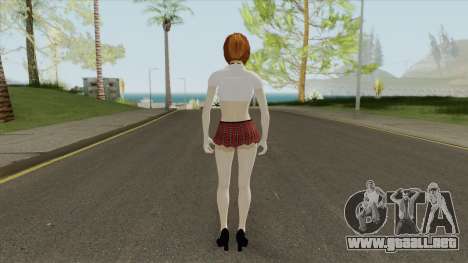 Ada Wong Sexy Schoolgirl HD para GTA San Andreas