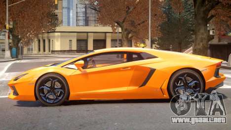 Lambo Aventador Y12 para GTA 4