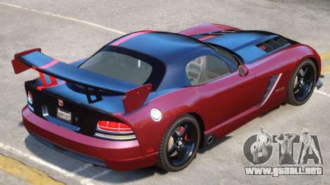 Dodge Viper SRT-10 V1.2 para GTA 4