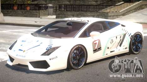 Lamborghini Gallardo SE PJ1 para GTA 4