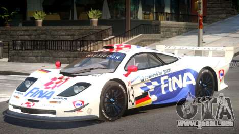 McLaren F1 V1.1 PJ2 para GTA 4