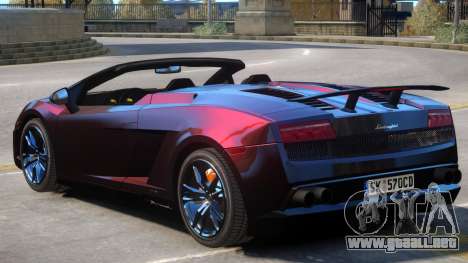 Gallardo Spyder Performante para GTA 4