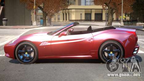 Ferrari California Spider V1 para GTA 4