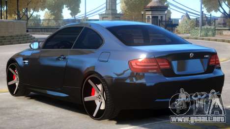 BMW M3 E92 M7 para GTA 4