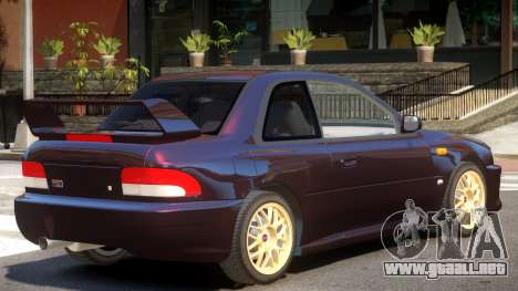 1998 Subaru Impreza V1.0 para GTA 4