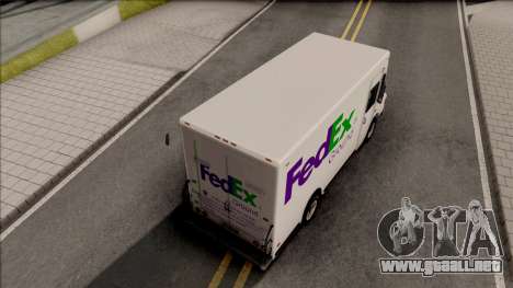 Boxville FedEX para GTA San Andreas