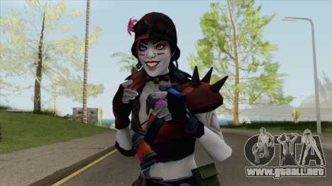 Harley Quinn: The Mad Jester V2 para GTA San Andreas