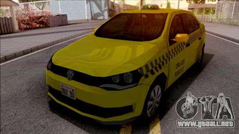 Volkswagen Voyage G6 Taxi JF para GTA San Andreas