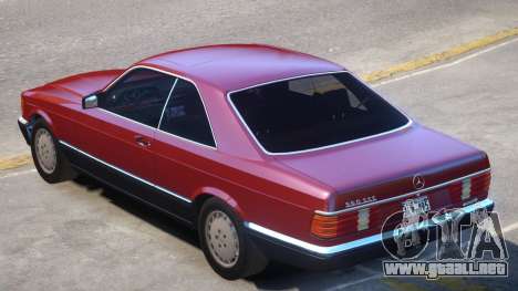 1987 Mercedes W126 R2 para GTA 4
