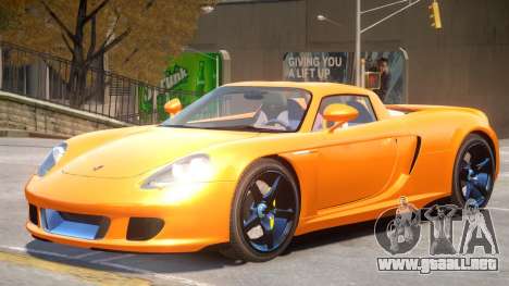Porsche Carrera GT V1.0 para GTA 4