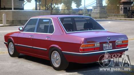 BMW 535 E28 V1.1 para GTA 4