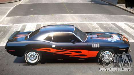 1971 Plymouth Cuda para GTA 4