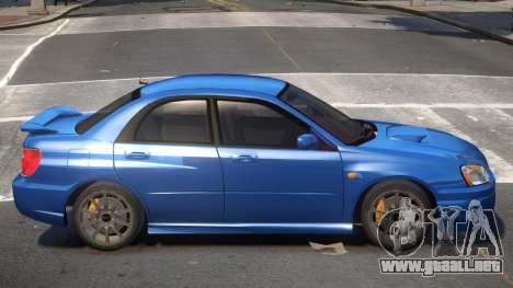 Subaru Impreza WRX Y04 para GTA 4