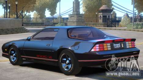 1990 Chevrolet Camaro V1 para GTA 4