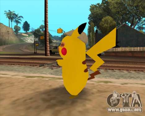Michael Círculo en la forma de un Pikachu para GTA San Andreas