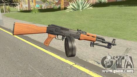 AK47 With Drum Magazine para GTA San Andreas