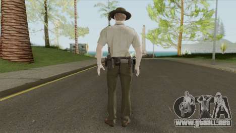 Leon Arklay Sheriff (RE2 Remake) para GTA San Andreas