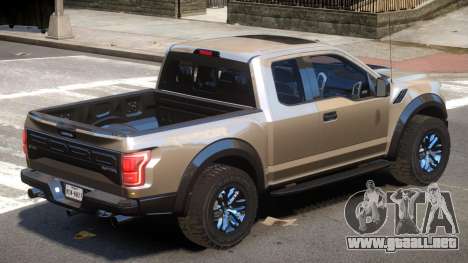 Ford F150 Raptor V2 para GTA 4