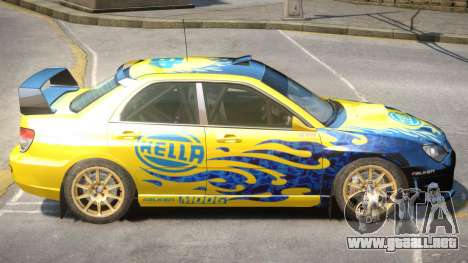 Subaru Impreza WRX V1 PJ4 para GTA 4