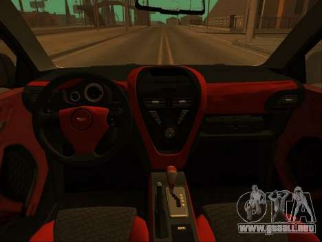 2011 Aston Martin Cygnet para GTA San Andreas