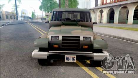 Mesa Jeep Vesao Exercito Brasileiro para GTA San Andreas