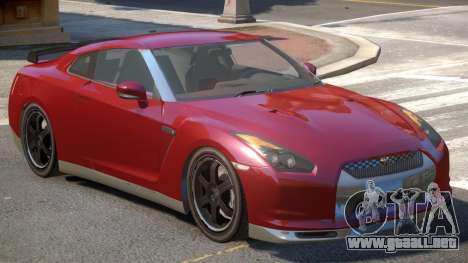 Nissan GTR R35 Upd para GTA 4