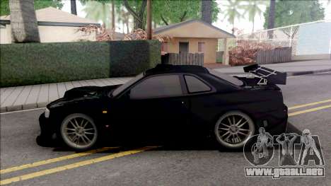 Nissan Skyline GT-R Tuning Bodykit para GTA San Andreas