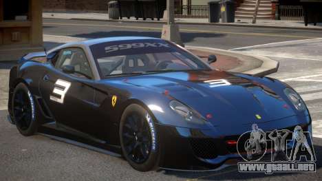 Ferrari 599XX V1 PJ para GTA 4