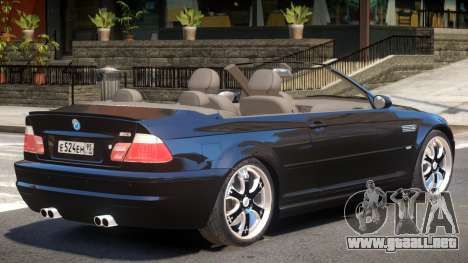 BMW M3 E46 Cabrio para GTA 4