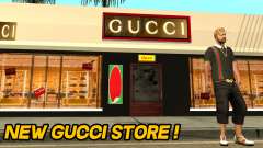 Nueva Tienda De Gucci para GTA San Andreas